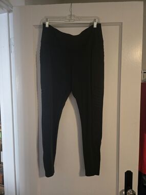 Athleta Black Moto Leggings